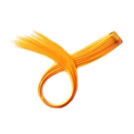 1 x 20" Clip-in Straight Hair Extension (Light Orange)