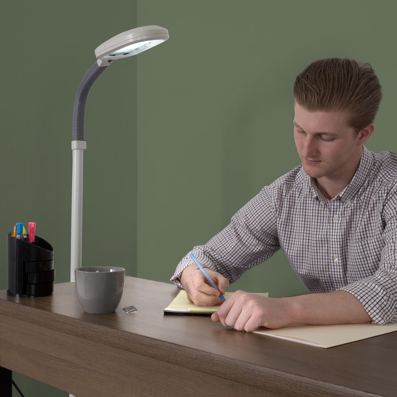 Bedford Home Floor Lamp - Full Spectrum Natural Sunlight Lamp