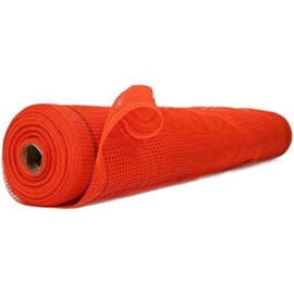 Farm Plastic Supply - Debris Safety Netting Orange Fire Retardant - Heavy Duty Safety Debris Netting Rolls, Fire Retardant Heavy Duty Debris Netting with ¼ Openings (4' x 75')