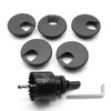 Jersvimc 2 Inch Cord Desk Grommet (5Pcs) and Hole Saw
