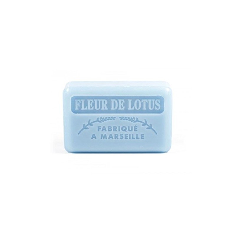 125g Savon De Marseille Soap - Lotus Flowers (fleur de
