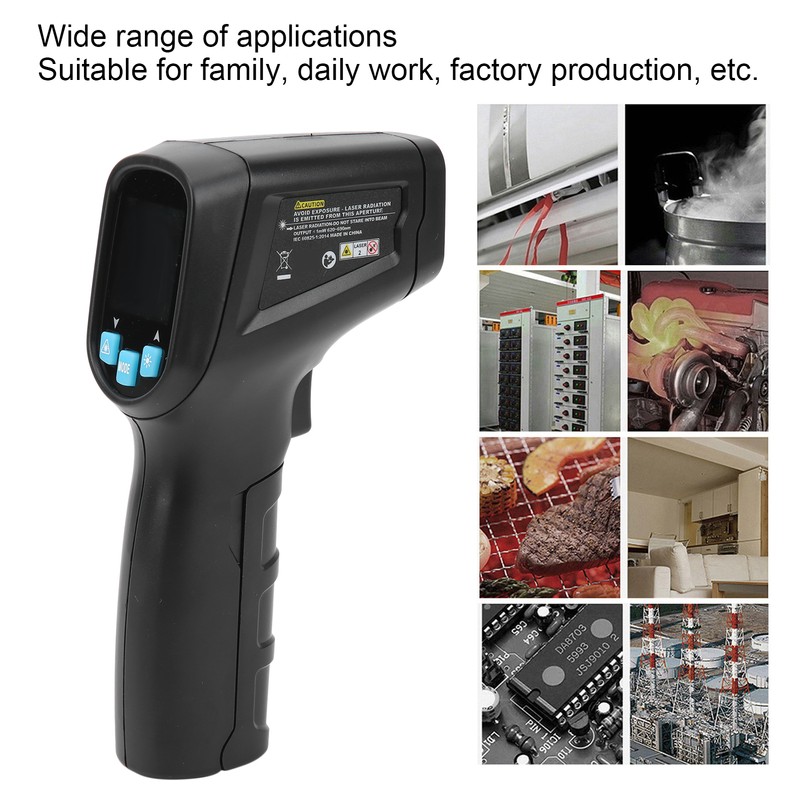 IR03A -50℃~400℃ Infrared Thermometer High Accuracy Laser Temperature Meter for