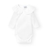 BABIDU Body Neonato Incrociato a Maniche Lunghe 100% Cotone con