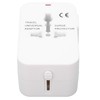 Multifunctional Power Converter with USB Ports Universal Adapter Socket 100‑240VAC