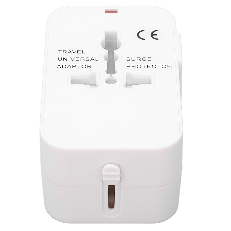 Multifunctional Power Converter with USB Ports Universal Adapter Socket 100‑240VAC