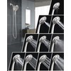INAVAMZ 2.5GPM Shower Heads with Handheld Spray Combo: 7.2" Rainfall