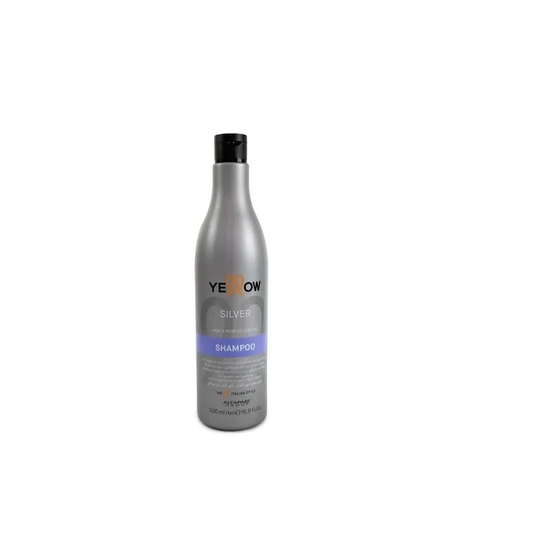 Shampoo Anti-amarillo Silver Yellow Rubio Frios Grises 500ml