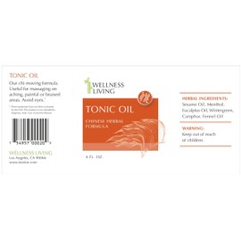 Wellness Living Tonic Oil - Chinese Herbal Therapy