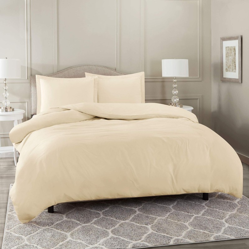 Clara Clark Duvet Cover Ultra Soft Double Brushed Microfiber -