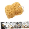 Healvian 2pcs Natural Honeycomb Sponge Exfoliating Body Scrubber for Shower