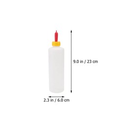 1 Set Lamb Feeding Bottles Livestock Milk Feeder for Animal Drink Goat Calf Dog Cat Pet Nursing Farm Use