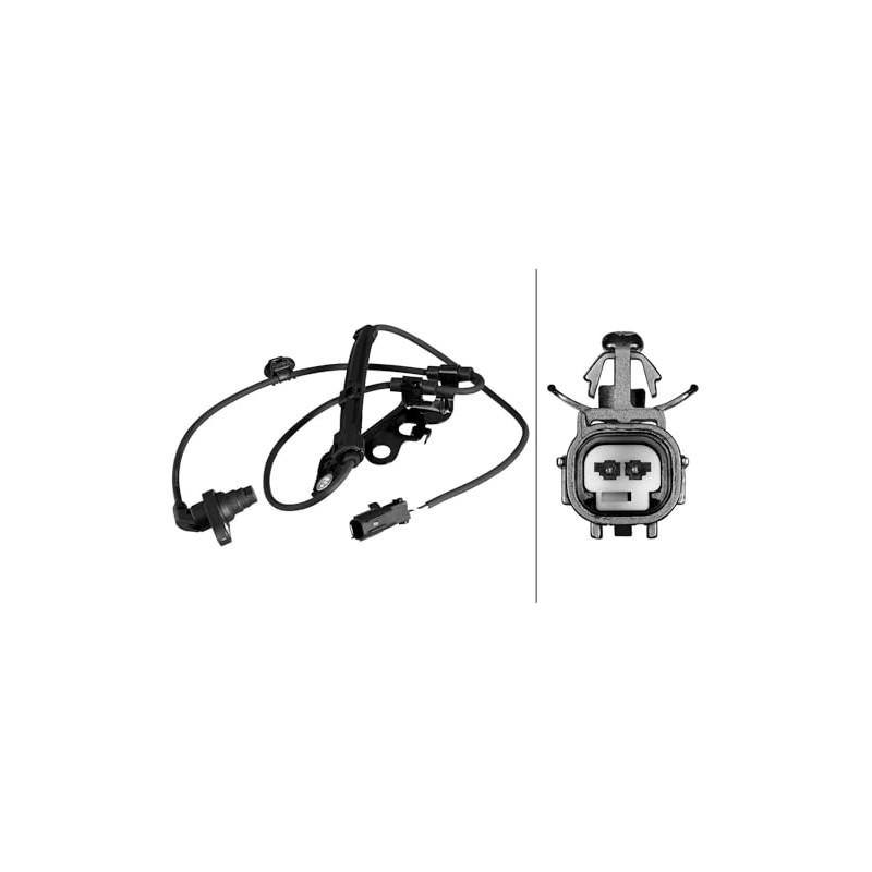 HELLA 6PU 358 218-711 ABS Sensor - Raddrehzahl - 2-polig