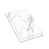 Nadoabtm Decorative Light Switch Cover Modern White Gray Marble 1