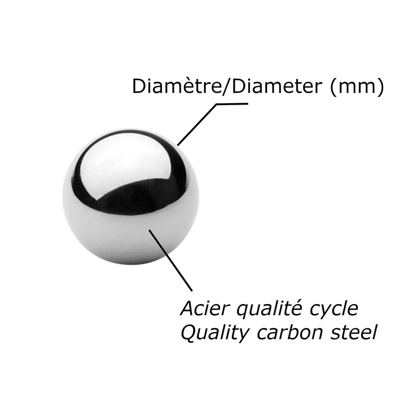 cyclingcolors 30 x Steel Ball Ring Ball Bearing Bicycle (3/16
