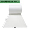White Foam Wrap Roll 280mm x 15M Cushioning Wrapping Foam