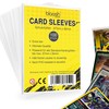 blaash® Card Sleeves | 100 Premium Sleeves | Transparent Card