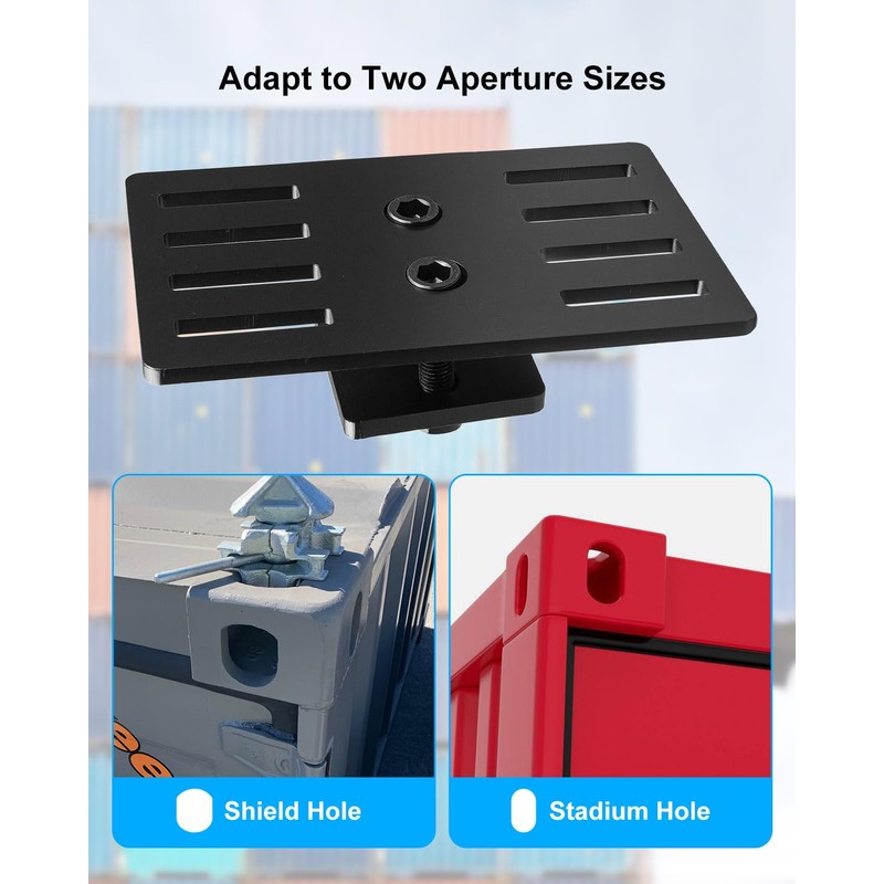 Outdoor Camera Mounting Platform for Shipping Containers – Heavy Duty