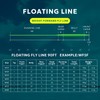 SF Fly Fishing Line Floating with Welded Loop Weight Forward