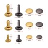 Tiardey 3 Gren, 120 Set Rivets Single Cap Rivet Tubular