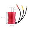 F540 Brushless Motor Waterproof 3900KV 820W 3.175mm Balanced Rotor Shaft