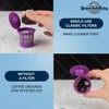 Brew Addicts 300 Paper Coffee Single-Use Filters for Keurig Brewers