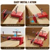 2-Pack Cabinet Clamps for Installing Cabinets, Face Frame Clamps Cabinet