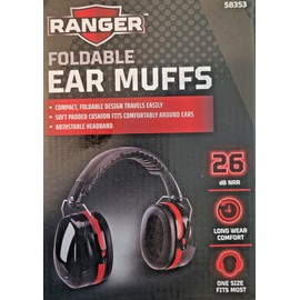 WESTERN SAFETY Ear Muff Hearing Safety Noise Protector Soundproofing Noise Shooting  Work