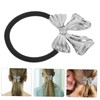 FOMIYES Ponytail Holder Bowknot Hair Accessory Elastic Hair Band Lightweight