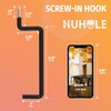 HUHOLE Ladder Hooks 4 Pack Wall Hangers - Ideal for