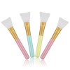 Cuttte 4pcs Silicone Face Mask Applicators, Flexible Facial Mud Masks