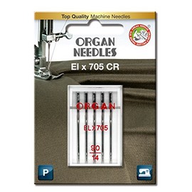 Organ Needles # 90/14 ELx705 Serger x 5 Needles