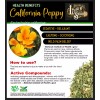 100% Pure California Poppy Extract Tincture for Stress Sleep Relaxation