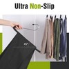Spring Fever Open Ended Non Slip Sponge Padded Pants Hangers