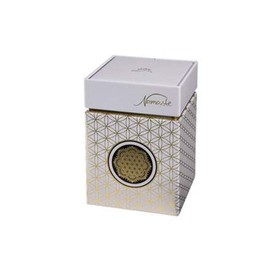 Goebel Tea caddy flower of life metal in white gold dimensions: 7.5 cm x 7.5 cm x 11 cm, 27-051-10-1
