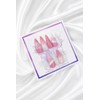 Pink Veil Handmade Nail Tips - Ballerina / 핑크 베일
