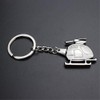 Creative Mini Helicopter Keychain Zinc Alloy Airplane Key Ring Aircraft