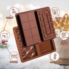 Mity rain Chocolate Bar Mold Deep - 1 inch Deep