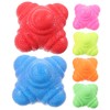 SUPVOX 6pcs Hexagonal Reaction Balls for Agility Training Durable Exercise