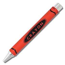 Acme Studios Crayon Chrome Orange Retractable Roller Ball