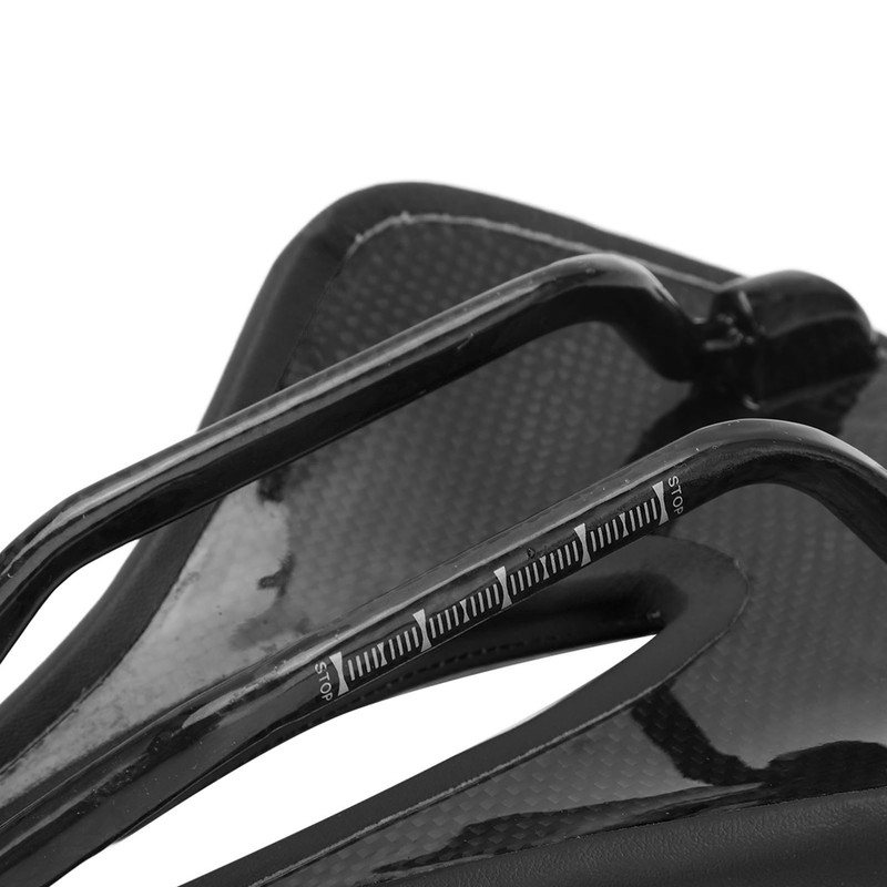 155mm Widen Carbon Fiber Leather Bicycle Saddle Cushion Hollow Cycling