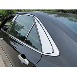 QAA is Compatible with 2015-2017 Toyota Camry 2 Piece Stainless Rear Window Trim RW15130