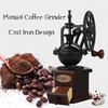 Coffee Grinder,Wooden Coffee Bean Grinder Manual Coffee Grinder Roller, Antique