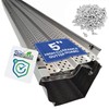 FlowGuard USA Made Professional DIY 5 Inch High Clearance 50-Year