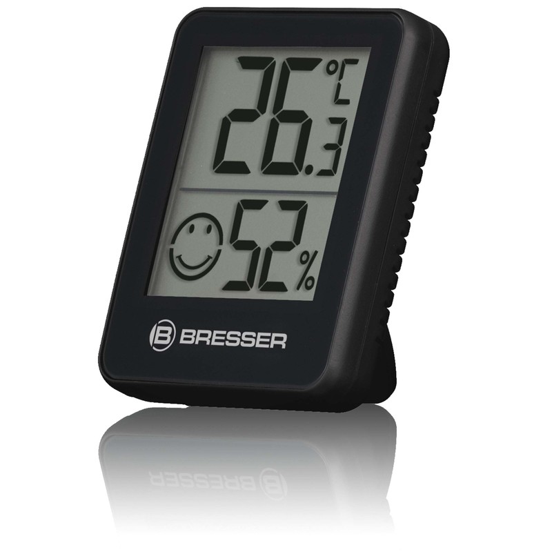 Bresser Temeo Thermometer Hygrometer, Hygro Indicator Set of 3 for