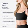 Vitality Cloud II Scoop Bra, Sapphire, Medium