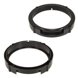 tomzz Audio 2849-001 Speaker Rings Adapter Brackets Compatible with Seat Ibiza 6L Leon 1P Front Door and Rear Door for 165 mm DIN Speaker