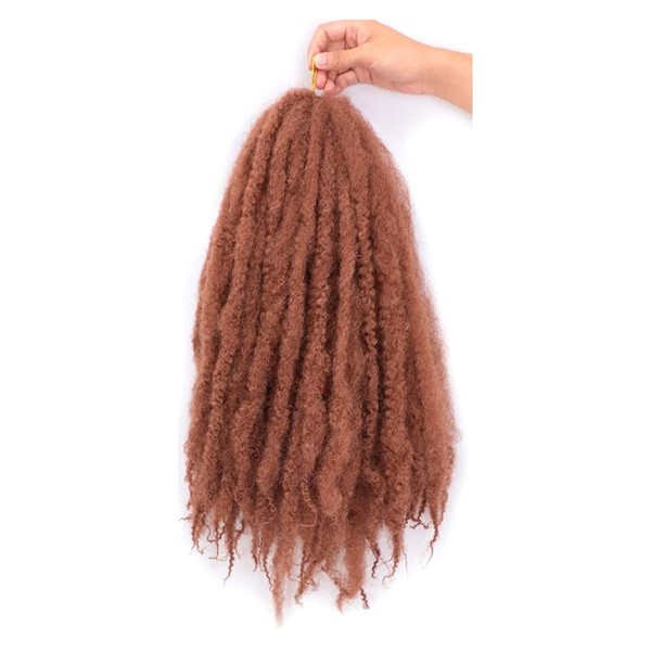 GX Beauty 18Inch 3Pcs/Lot Marley Braiding Hair Afro Twist Marley Crochet Hair Ombre Kinkys Twist Braids Hair Extensions 100g/Pc (30#)