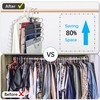 Magic Pants Hangers Space Saving - 2 Pack for Closet