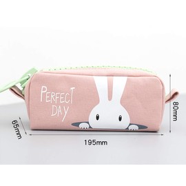 Neko Sennin Pencil Case, Pen Case, Pen Holder, Pencil Case, Pencil Holder, Pen Pouch, Large Zipper, Large Capacity, School Entrance, Simple, Stationery, Small Storage, cats, Casual