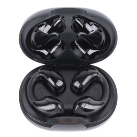 Auriculares Abiertos con Clip, Auriculares Inalámbricos de Sonido HiFi sin Pérdidas con Estuche de Carga, Auriculares de Conducción ósea Bluetooth 5.3 con Control Táctil, para